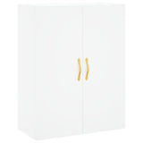 Highboard White 69.5x34x180 cm Engineered Wood 3195995