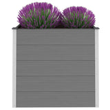 Garden Raised Bed WPC 100x50x91 cm Grey 43604