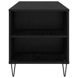 Coffee Table Black Oak 102 x 44.5 x 50 cm Engineered Wood 882689