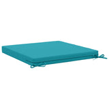 4-Piece Seat Cushions SOEST 4 pcs 100% Polyester Turquoise 944756