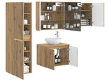 Bathroom Cabinet Set 5 pcs Artisan Oak 53 x 15.5 x 70 cm 3407310