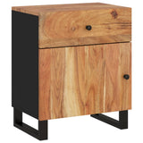 Bedside Cabinet 50x33x60 cm Solid Wood Acacia&Engineered Wood 350657
