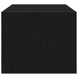 TV Cabinets 2 pcs Black Oak 60x31x25.5 cm Engineered Wood 861439