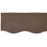 Awning Replacement Fabric Taupe 6 x 3 m Polyester 964853
