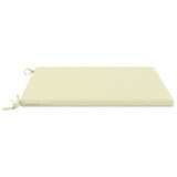 4-Piece Seat Cushions SOEST 4 pcs 100% Polyester Cream 944794