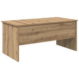 Coffee Table Artisan Oak 102 x 50.5 x 46.5 cm Engineered Wood 880717