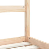 Kids Bed Frame 80x160 cm Solid Wood Pine 835724