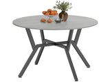 Dining Table, Round Kitchen Table with Black Legs, Anti-slip Foot Pads for Living Room, Dining Room T3398P423529