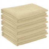 Table Cloth 5 pcs Rectangular Cream White 110 x 160 cm 42040433