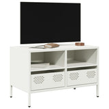 TV Cabinet White 68x39x43.5 cm Cold-rolled Steel 851321