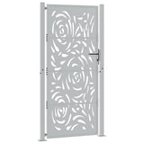 Garden Gate 100x200 cm Weathering Steel Flame Design 4100998