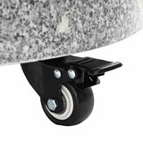 Parasol Base 29.8kg Grey Granite and Stainless Steel Round 42006583