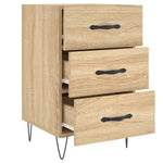 ZNTS Bedside Cabinet Sonoma Oak 40x40x66 cm Engineered Wood 827655