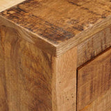 Side Cabinet with Drawer Brown 70 x 38 x 63 cm Solid mango wood 4104601