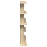 Wall Shelving Unit Brown 102 x 20 x 130 cm Engineered Wood 8012054