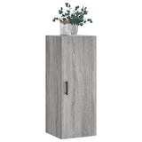 Wall Mounted Cabinet Grey Sonoma 34.5x34x90 cm 828866