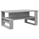Coffee Table Grey Sonoma 90 x 50 x 40 cm Engineered Wood 8000217