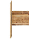 ZNTS Bedside Cabinet 50x27x50 cm Solid Wood Acacia 4017523
