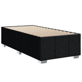 Bed Frame without Mattress Black 90x190 cm Single Fabric 3284799
