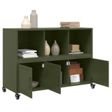 Sideboard Olive Green 100.5x39x72 cm Steel 846738