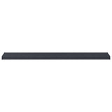 Window Sill Anthracite with wood grain 120 x 35 x 4.5 cm PVC 42046971