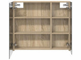 Bathroom Mirror Cabinet with Shelf Sonoma Oak 60 x 14.5 x 70 cm 889057