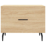 Coffee Tables 2 pcs Sonoma Oak 50x50x40 cm Engineered Wood 829435
