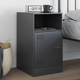 Bedside Cabinet Anthracite 34.5x39x62 cm Steel 841767