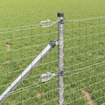 Fence Post Other 26 pcs Silver 3.2 x 3.2 x 80 cm Steel 3350203