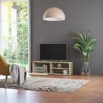 TV Cabinet Sonoma Oak 120x34x37 cm Engineered Wood 801155