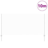 Welded Wire Fence 10 x 1.2 m Hot-Dip Galvanised Steel 3336967