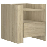 Bedside Cabinet Sonoma Oak 45x50x50 cm Engineered Wood 848278