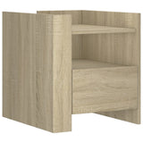 ZNTS Bedside Cabinet Sonoma Oak 45x50x50 cm Engineered Wood 848278