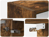 Bathroom Mirror Cabinet Smoked Oak 43 x 16 x 62.5 cm 889147