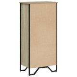 Bookcase Sonoma Oak 50x31x106 cm Engineered Wood 848605
