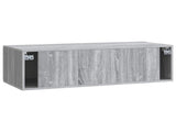 Wall-Mounted TV Cabinet Grey Sonoma 98 x 41 x 30 cm 898361