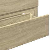 Sink Cabinet Sonoma oak Engineered wood Medium Sink Cabinet 849637