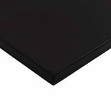 Desk Top Dark Brown 100x80x2.5 cm Solid Wood Oak Rectangular 4009036