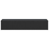 Wall-Mounted Side Table Wall-mounted Black 87.5 x 34.5 x 17 cm 898496