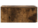 Wall-Mounted Bedside Cabinet 2 pcs Smoked Oak 49 x 34.5 x 20 cm 898796