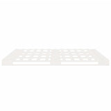 Bed Frame without Mattress White 160x200 cm Solid Wood Pine 3120143