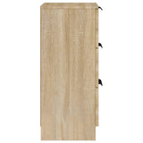 Sideboards 2 pcs Sonoma Oak 30x30x70 cm Engineered Wood 811158