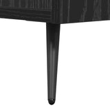 TV Cabinet Black oak 150 x 30 x 50 cm Engineered wood 879591