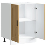 Kitchen Base Cabinet Porto Artisan Oak Engineered Wood 853926