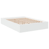 Bed Frame without Mattress White 135x190 cm Double 3280587