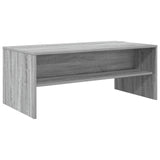 Coffee Table Grey Sonoma 100 x 50 x 40 cm Engineered Wood 8000289