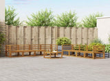 Outdoor Sofa Set 9 pcs Natural 3366167