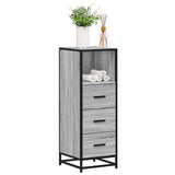Bathroom Cabinet Grey Sonoma 35x37.5x100 cm Engineered Wood 849252