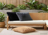 Cushion with Pillow HEERLEN 2 pcs Anthracite PV Fleece 928620