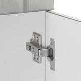 Kitchen Base Cabinet Lucca Concrete Grey Engineered Wood 853701